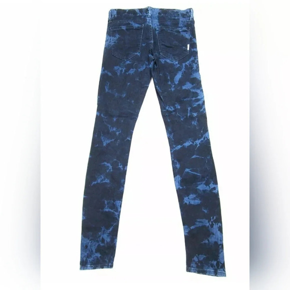 Mother The Looker in Rebel in Silk Size 27 Art to wear Artsy Abstract skinny Euc - Picture 4 of 7